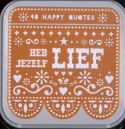 Omslag van Happy quotes - Heb jezelf lief