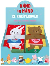 Omslag van Display Hand in hand Knisperboek - 2T x 5 ex.