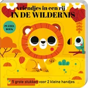 Omslag van Puzzelboek In een rij - In de wildernis