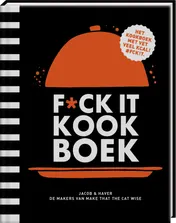Omslag van F*ck it kookboek