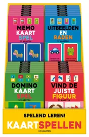 Omslag van Display Spelletjeskaarten - 4T x 6 ex.