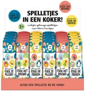 Omslag van Display Spelletjes in kokers - 3 x 8 ex.