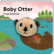 Omslag van Vingerpopboekje Baby Otter