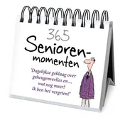 Omslag van 365-dagen cadeauboek - Seniorenmomenten