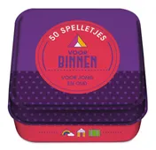 Omslag van 50 spelletjes voor binnen