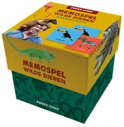 Omslag van Memospel wilde dieren