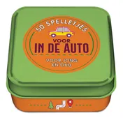 Omslag van 50 spelletjes voor in de auto