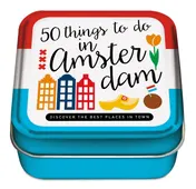 Omslag van Stedenblikjes - 50 things to do in Amsterdam