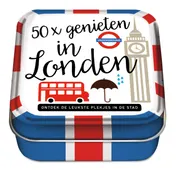 Omslag van Stedenblikjes - 50 x genieten in Londen