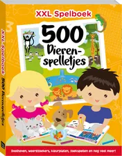 Omslag van XXL Spelboek - 500 Dierenspelletjes