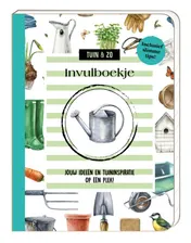 Omslag van Invulboekje Tuin & zo