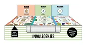 Omslag van Display Invulboekjes 3 x 5 ex.