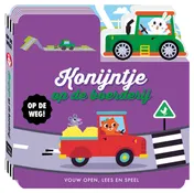 Omslag van Op de weg - Konijntje op de boerderij