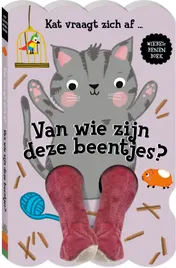 Omslag van Van wie zijn deze beentjes - Kat vraagt zich af…