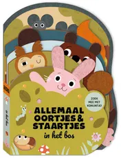 Omslag van Allemaal oortjes & staartjes - In het bos