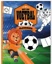 Omslag van WK Voetbal 2026 - Kleurboek