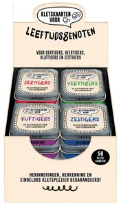 Omslag van Display Kletskaarten voor leeftijdsgenoten 4 x 4 ex.