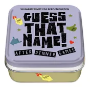 Omslag van After dinner game - Guess that name
