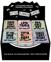 Omslag van Display After dinner games 6 x 3 ex.