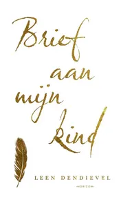 Omslag van Brief aan mijn kind