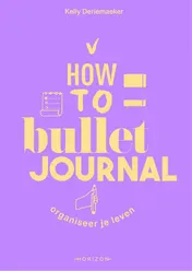 Omslag van How to bullet journal