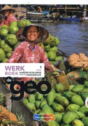 Omslag van De Geo LRN-line in Learnbeat + boek 1 vwo + basisboek