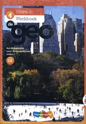 Omslag van De Geo LRN-line in Learnbeat + boek 4 vmbo-b SE