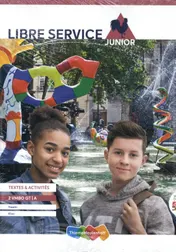 Omslag van Libre Service junior LRN-line 2 vmbo-gt in Learnbeat + boek