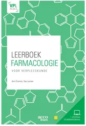 Omslag van Leerboek farmacologie voor verpleegkunde
