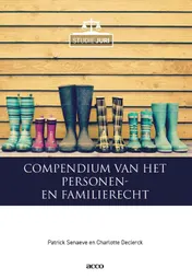 Omslag van Compendium personen- en familierecht