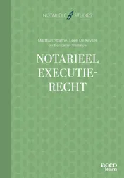 Omslag van Notarieel executierecht editie 2022