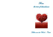 Omslag van From the tree of abundance