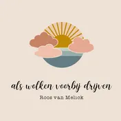 Omslag van als wolken voorbij drijven
