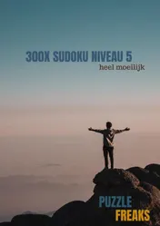 Omslag van 300x SUDOKU NIVEAU 5