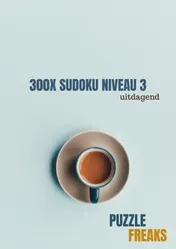 Omslag van 300x SUDOKU NIVEAU 3