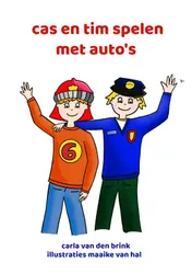 Omslag van cas en tim spelen met auto's