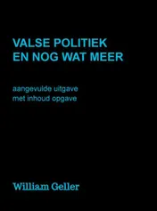Omslag van Valse Politiek en nog wat meer