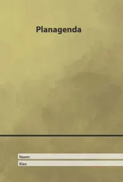 Omslag van planagenda