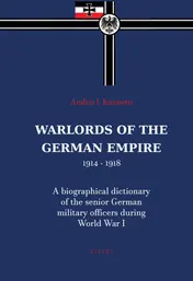 Omslag van Warlords of the German Empire 1914-1918