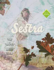 Omslag van Sestra Magazine - Vreugde en leven