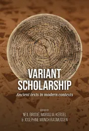 Omslag van Variant scholarship