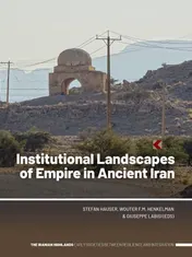 Omslag van Institutional Landscapes of Empire in Ancient Iran
