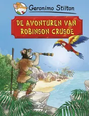 Omslag van De avonturen van Robinson Crusoe