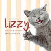Omslag van Lizzy, de kletsende poes van groep acht