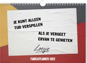 Omslag van Loesje familieplanner - 2022