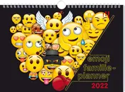 Omslag van Emoji familieplanner - 2022