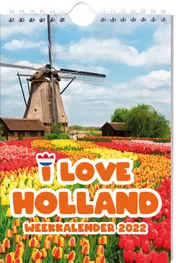 Omslag van I Love Holland weekkalender - 2022