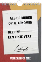 Omslag van Loesje weekkalender - 2022