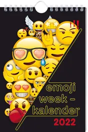 Omslag van Emoji weekkalender - 2022