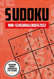Omslag van Sudoku mini scheurkalender - 2022